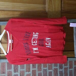 Jenni By Jennifer Moore Coal Agian Pajama Top